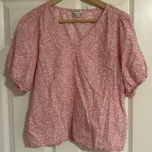 j crew tshirt blouse
